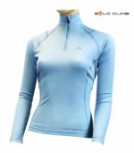Camiseta Térmica Dry Hot Zip Woman de Manga Larga con Cuello Cremallera
