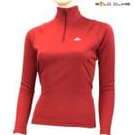 Camiseta Térmica Dry Hot Zip Woman de Manga Larga con Cuello Cremallera