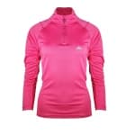 Camiseta Térmica Dry Hot Zip Woman de Manga Larga con Cuello Cremallera