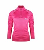 Camiseta Térmica Dry Hot Zip Woman de Manga Larga con Cuello Cremallera