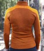 Camiseta Técnica Calanques Mujer de Manga Larga con Cremallera, Tejido Textherm Dry5