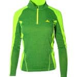 Camiseta Técnica Calanques Mujer de Manga Larga con Cremallera, Tejido Textherm Dry5