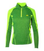 Camiseta Técnica Calanques Mujer de Manga Larga con Cremallera, Tejido Textherm Dry5