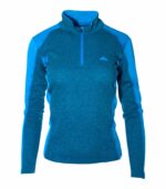 Camiseta Técnica Calanques Mujer de Manga Larga con Cremallera, Tejido Textherm Dry5