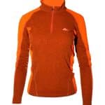 Camiseta Técnica Calanques Mujer de Manga Larga con Cremallera, Tejido Textherm Dry5