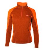 Camiseta Técnica Calanques Mujer de Manga Larga con Cremallera, Tejido Textherm Dry5