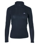 Camiseta Técnica Calanques Mujer de Manga Larga con Cremallera, Tejido Textherm Dry5