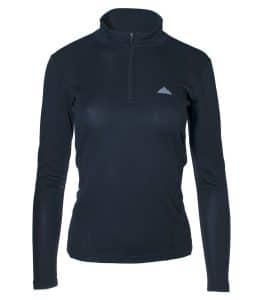 Camiseta Técnica Calanques Mujer de Manga Larga con Cremallera, Tejido Textherm Dry5