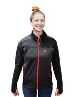 Forro Polar Transpirable Banff Mujer Rojo