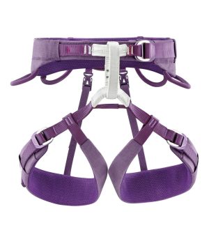 Arnés Luna Petzl para Mujer, Escalada y Alpinismo con Perneras Ajustables