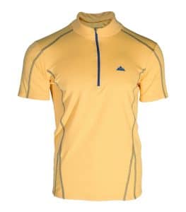 Camiseta Técnica Dry Machine, Manga Corta con Cremallera, Transpirable y Resistente al Roce