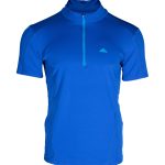 Camiseta Técnica Dry Machine, Manga Corta con Cremallera, Transpirable y Resistente al Roce