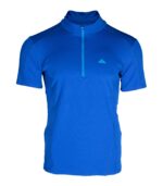 Camiseta Técnica Dry Machine, Manga Corta con Cremallera, Transpirable y Resistente al Roce