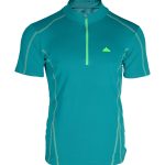 Camiseta Técnica Dry Machine, Manga Corta con Cremallera, Transpirable y Resistente al Roce