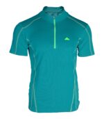 Camiseta Técnica Dry Machine, Manga Corta con Cremallera, Transpirable y Resistente al Roce