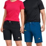 Pantalón Corto de Montaña para Escalada y Trekking River Unisex