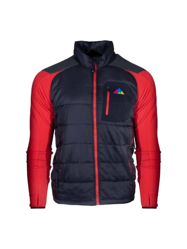 Chaqueta Hermes Hombre con Thermoloft y Mangas Textretch para Actividad Invernal Intensa