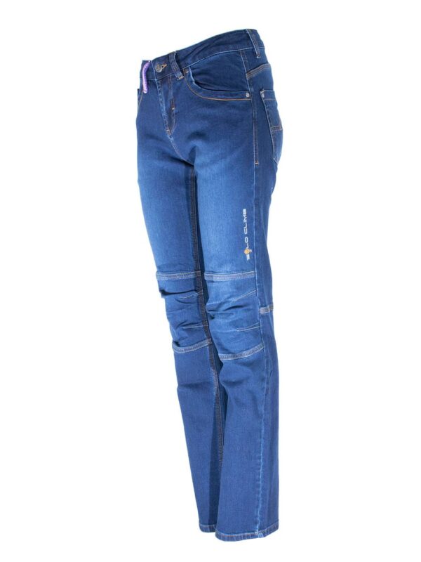 Pantalón Navajo Slim Woman, Vaquero Textretch Jeans Elástico para Escalada