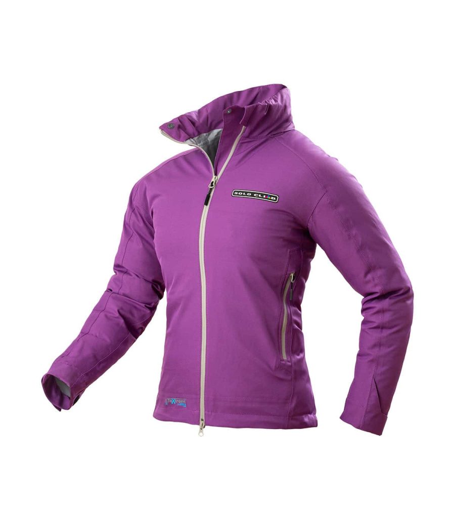 Stratos Woman - Chaqueta para mujer de Textrem ePTFE PRO, orientada para todo tipo de actividades como tercera capa. Su tejido b