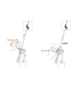 Asegurador Petzl Grigri