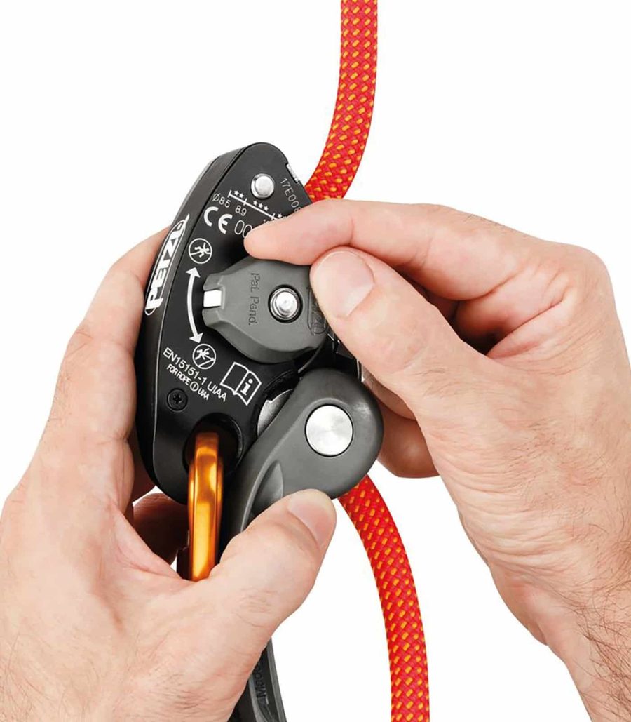 Asegurador Petzl Grigri