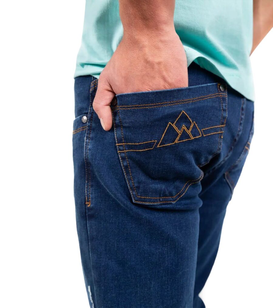 Jeans de Escalada Elásticos y Ligeros Navajo Hombre - Imagen 2