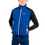Chaleco Cortaviento Torso Hombre, Azul, Imagen 2
