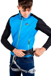 Chaleco Cortaviento Torso Hombre, Azul 300, Imagen 2