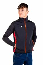 Chaleco Cortaviento Torso Hombre, Azul Rojo, Imagen 1