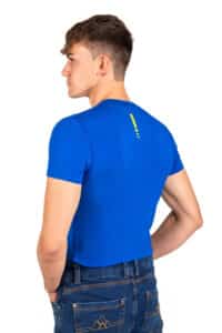 Camiseta Térmica Skin Fresh Azul Eléctrico, Imagen 3