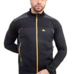 Forro Polar Banff Mujer, Negro Dorado, Imagen 1