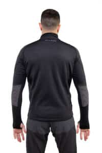 Forro Polar Banff Mujer, Negro Dorado, Imagen 3