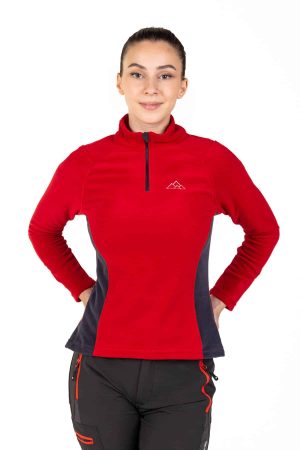 Forro Polar Dune Mujer, Rojo