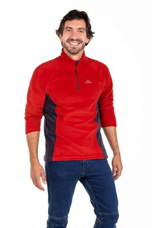 Forro Polar Dune Mujer, Rojo, Imagen 2