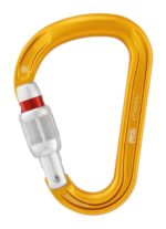 Mosquetón Petzl Attache Screw-Lock Color Amarillo