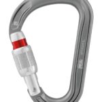 Mosquetón Petzl Attache Screw-Lock Color Gris
