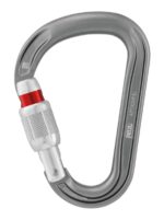 Mosquetón Petzl Attache Screw-Lock Color Gris