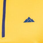 Camiseta Técnica Calanques Mujer Color Amarillo con Ribete