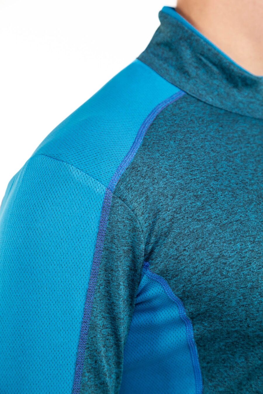 Camiseta Técnica Calanques Mujer Color Azul, Vista 4