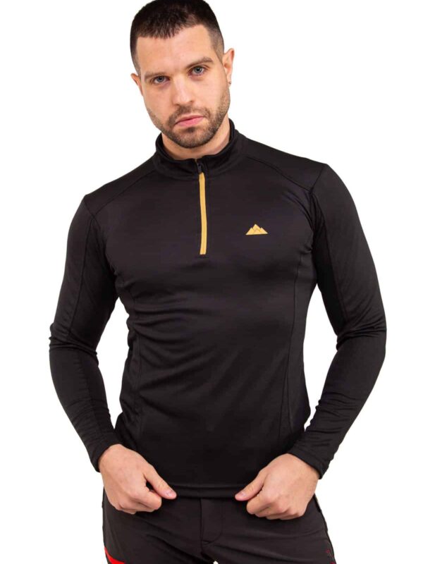 Camiseta Técnica Calanques Mujer Color Negra, Vista 1