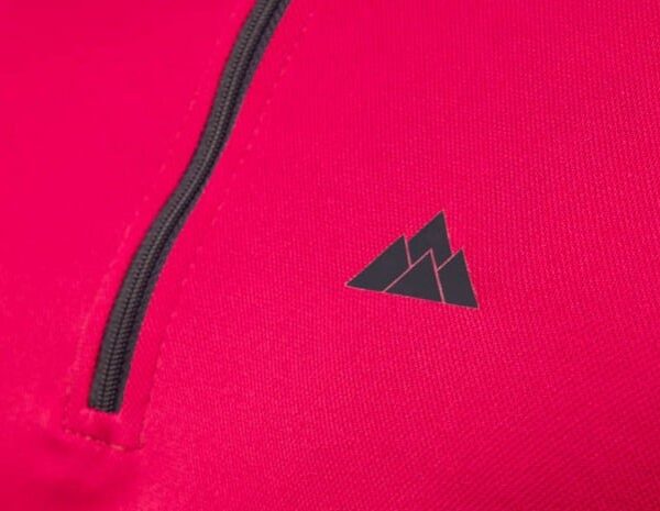 Camiseta Técnica Calanques Mujer Color Rosa con Ribete