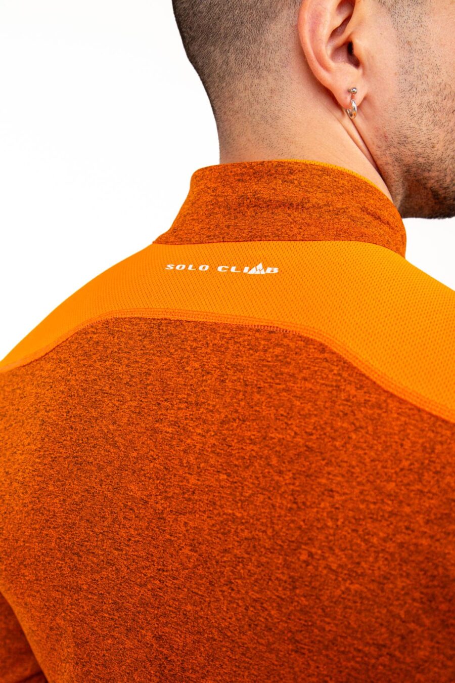 Camiseta Técnica Calanques Mujer Color Naranja, Vista 2