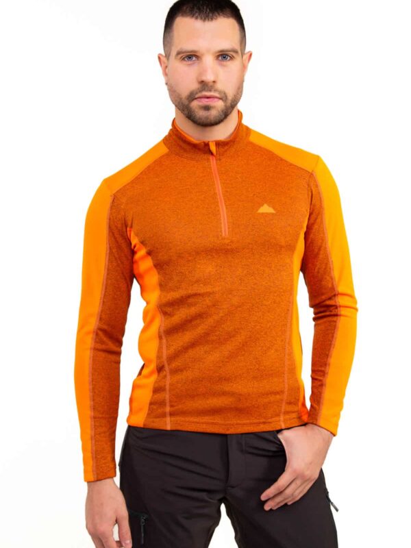 Camiseta Técnica Calanques Mujer Color Naranja, Vista 3