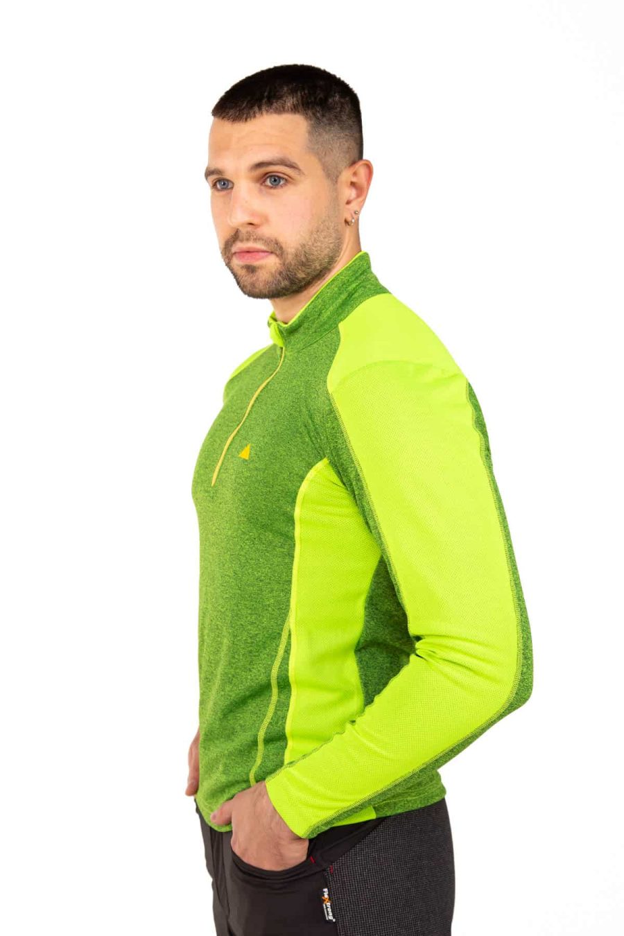 Camiseta Técnica Calanques Mujer Color Verde, Vista 2