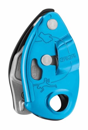 Asegurador Petzl Grigri Color Azul
