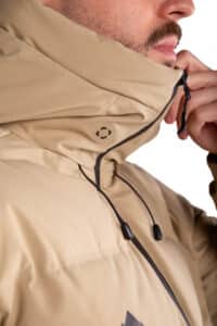 Chaqueta de Plumas Wendigo Unisex Beige, Vista 4