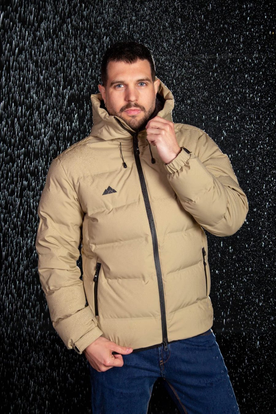 Chaqueta de Plumas Wendigo Unisex Beige, Vista 6