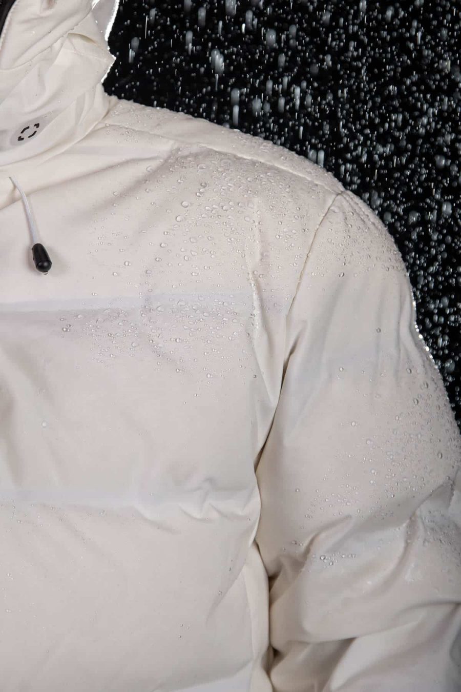 Chaqueta de Plumas Wendigo Unisex Blanca, Vista 11