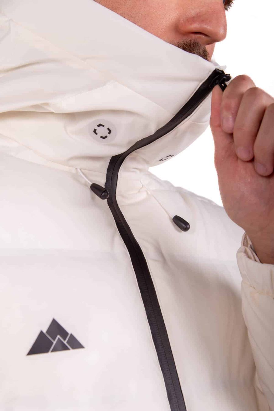 Chaqueta de Plumas Wendigo Unisex Blanca, Vista 2