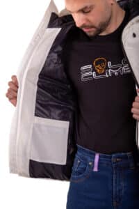 Chaqueta de Plumas Wendigo Unisex Blanca, Vista 3